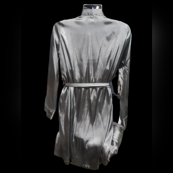 Womens Small Black Sexy Robe - Picture 4 of 4
